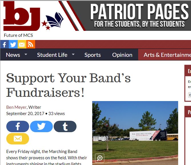 Patriot Pages Article
